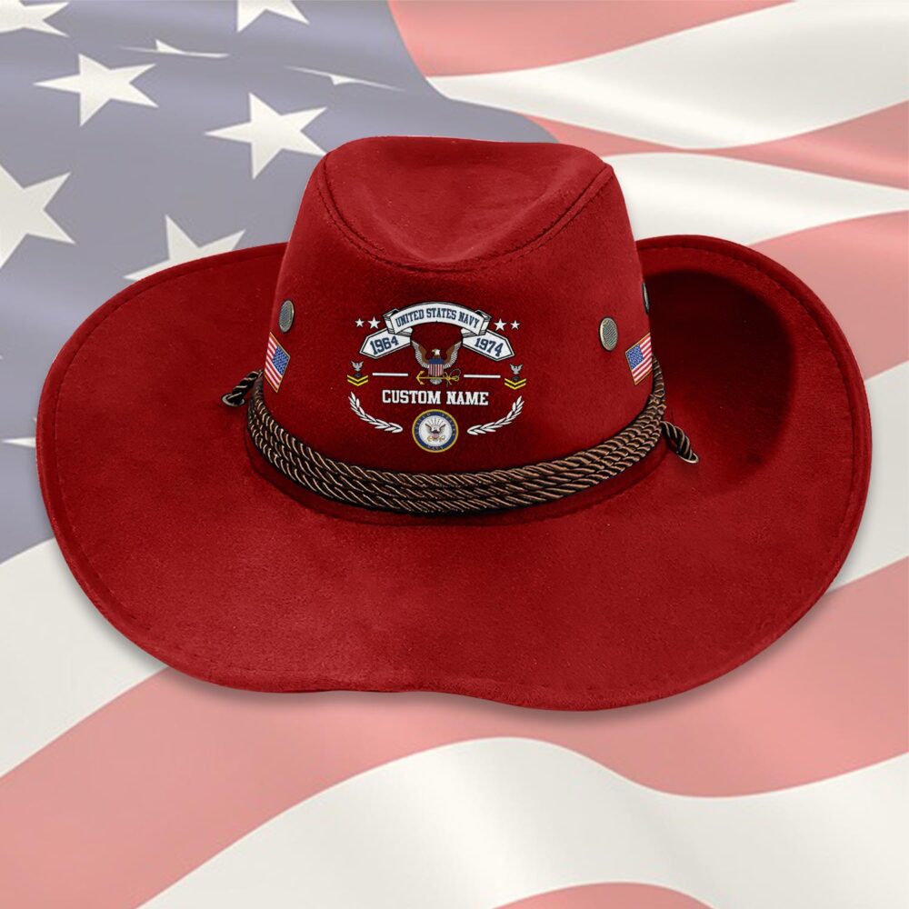 US Navy, Life And Pride - Cowboy Hat - Image 7