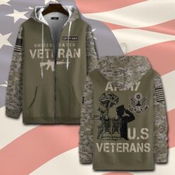 US Army, O 5 Army Lieutenant Colonel - Zip Hoodie
