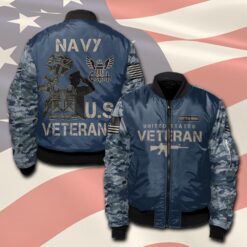 US Navy, Served With Pride - Bomber Jacket
