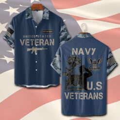 US Navy, E 5 Gold - Short Sleeve Button Shirt