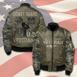 US Coast Guard, Always Remember, Never Forget - Bomber Jacket