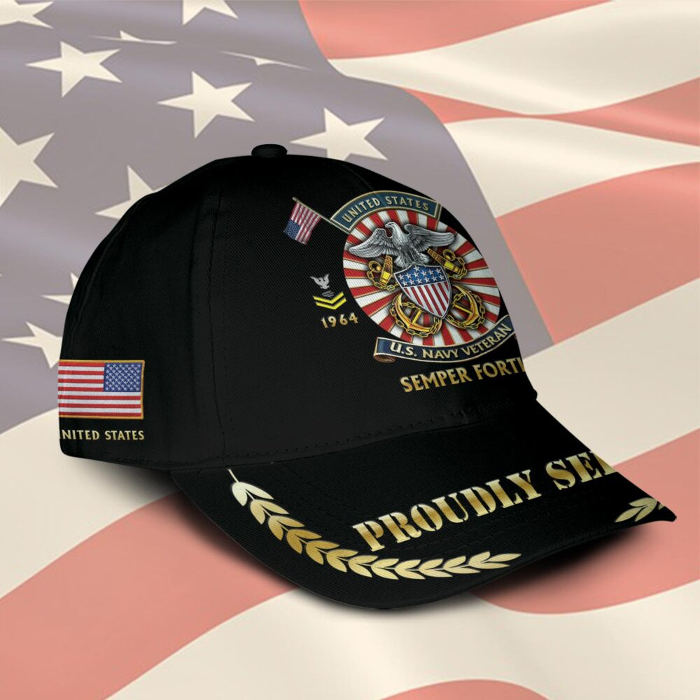 US Navy, E 3 Blue - Classic Cap - Image 2