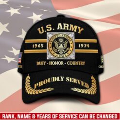US Army, E 7 Army Master Specialist - Classic Cap