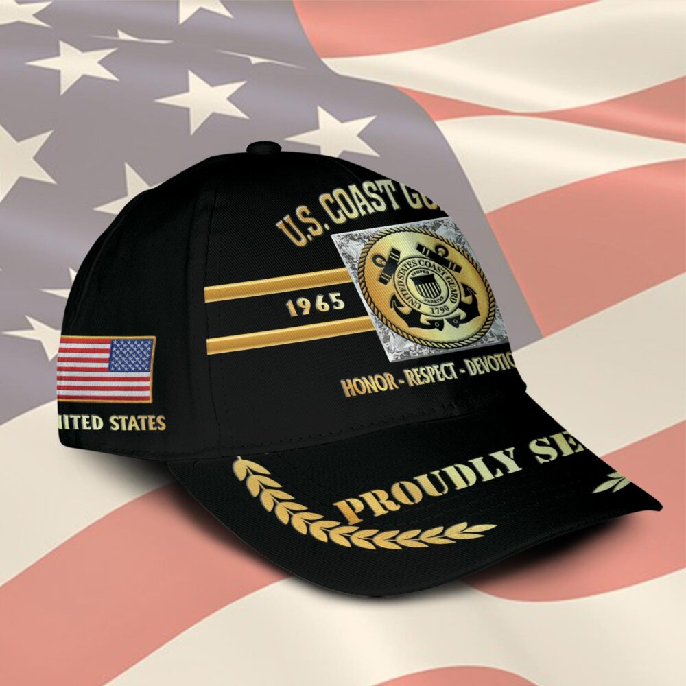 US Coast Guard, E 5 Red - Classic Cap - Image 2