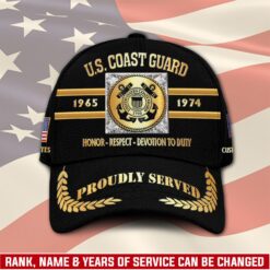 US Coast Guard, E 5 Red - Classic Cap