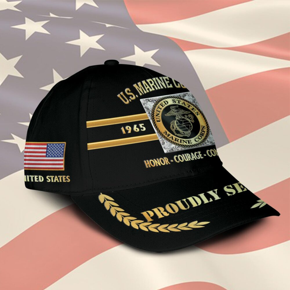 US Marine Corps, E 8 Marines Master Sergeant - Classic Cap - Image 2