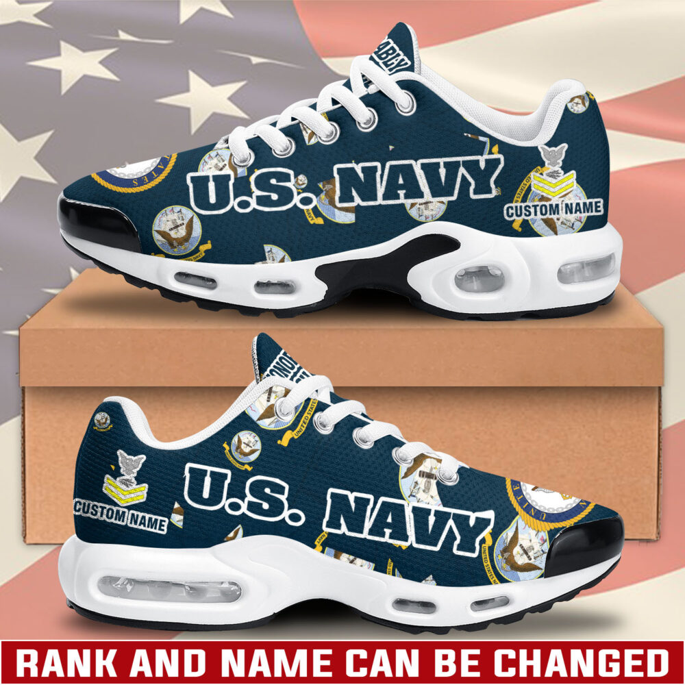US Navy, Honor, Duty, Service - Air Max Plus Shoes