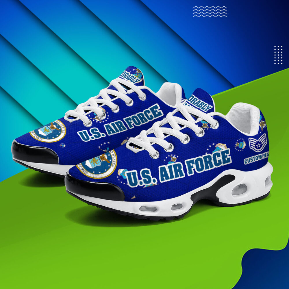 US Air Force , E 7 Air Force Master Sergeant - Air Max Plus Shoes - Image 3