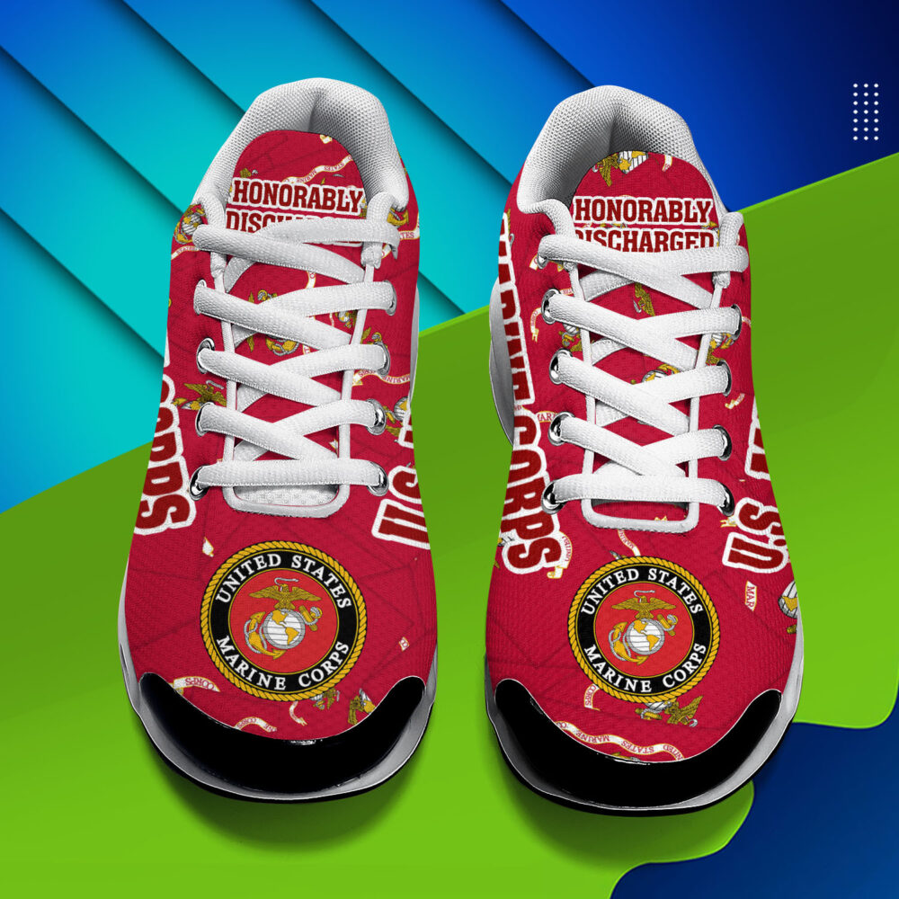 US Marine Corps, I Walked The Walk - Air Max Plus Shoes - Image 4