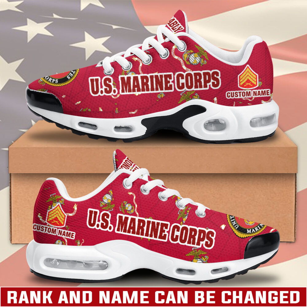 US Marine Corps, I Walked The Walk - Air Max Plus Shoes