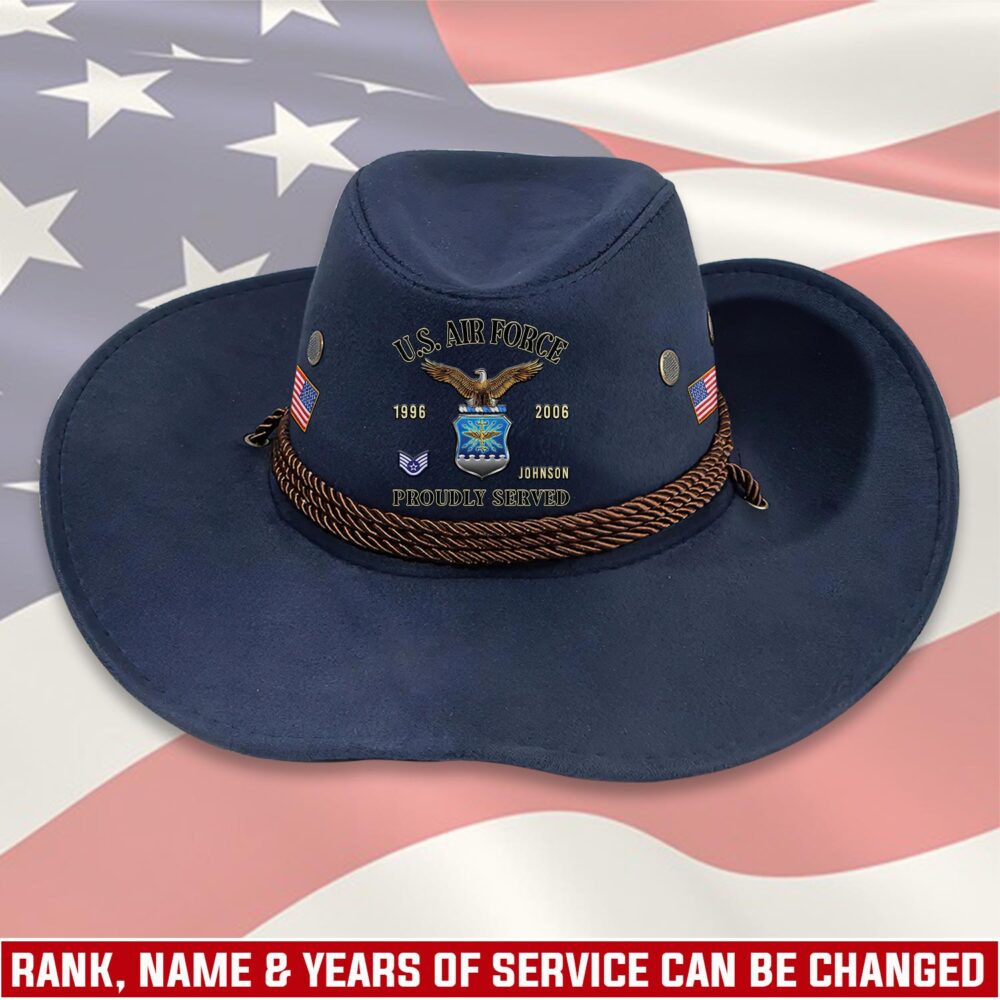 US Air Force , O 3 Air Force Captain - Cowboy Hat