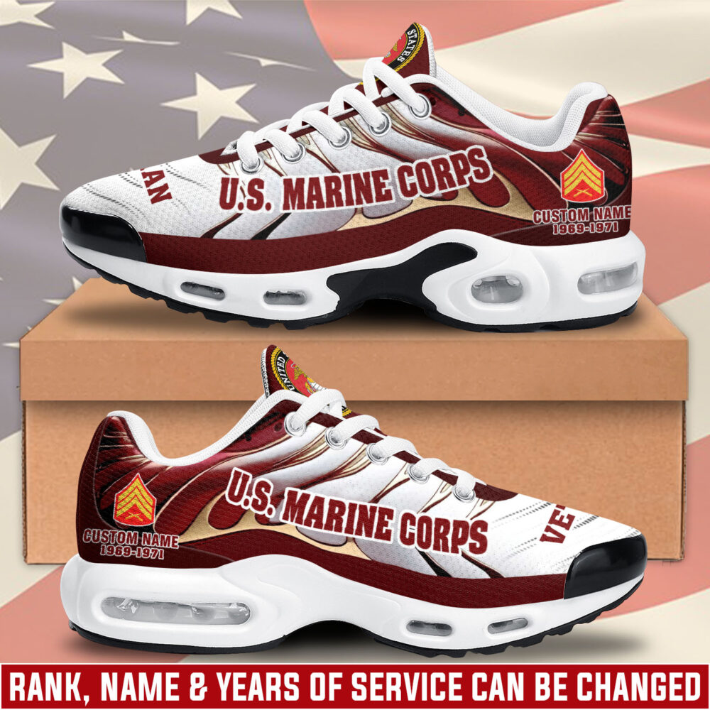 US Marine Corps, E 8 Marines First Sergeant - Air Max Plus Shoes