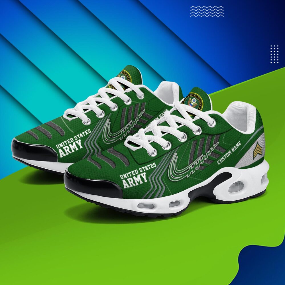 US Army, No One Gets Left Behind - Air Max Plus Shoes - Image 3