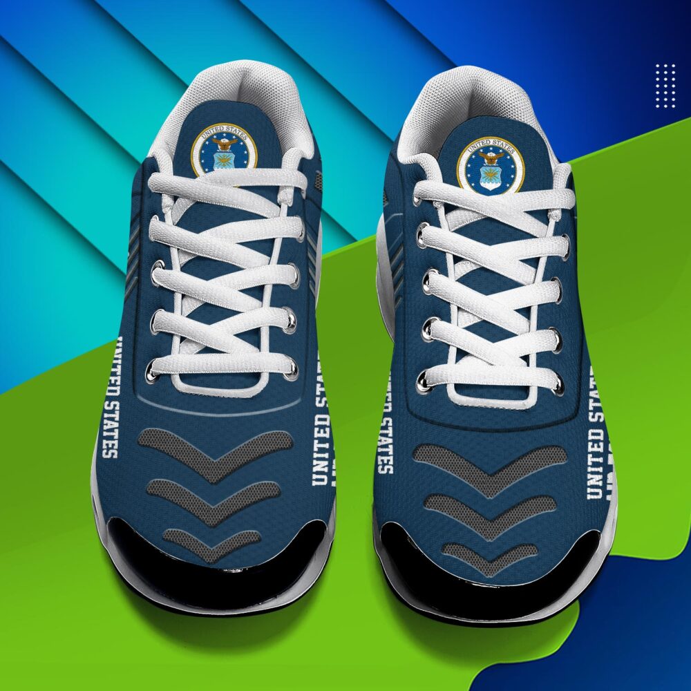 US Air Force , American By Birth, Veteran By Choice - Air Max Plus Shoes - Image 4