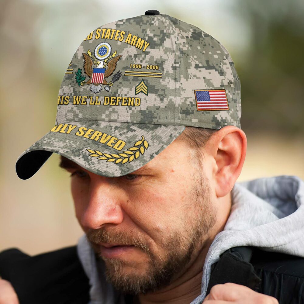 US Army, Freedom Over Fear - Classic Cap - Image 3