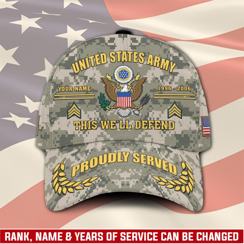 US Army, Freedom Over Fear - Classic Cap
