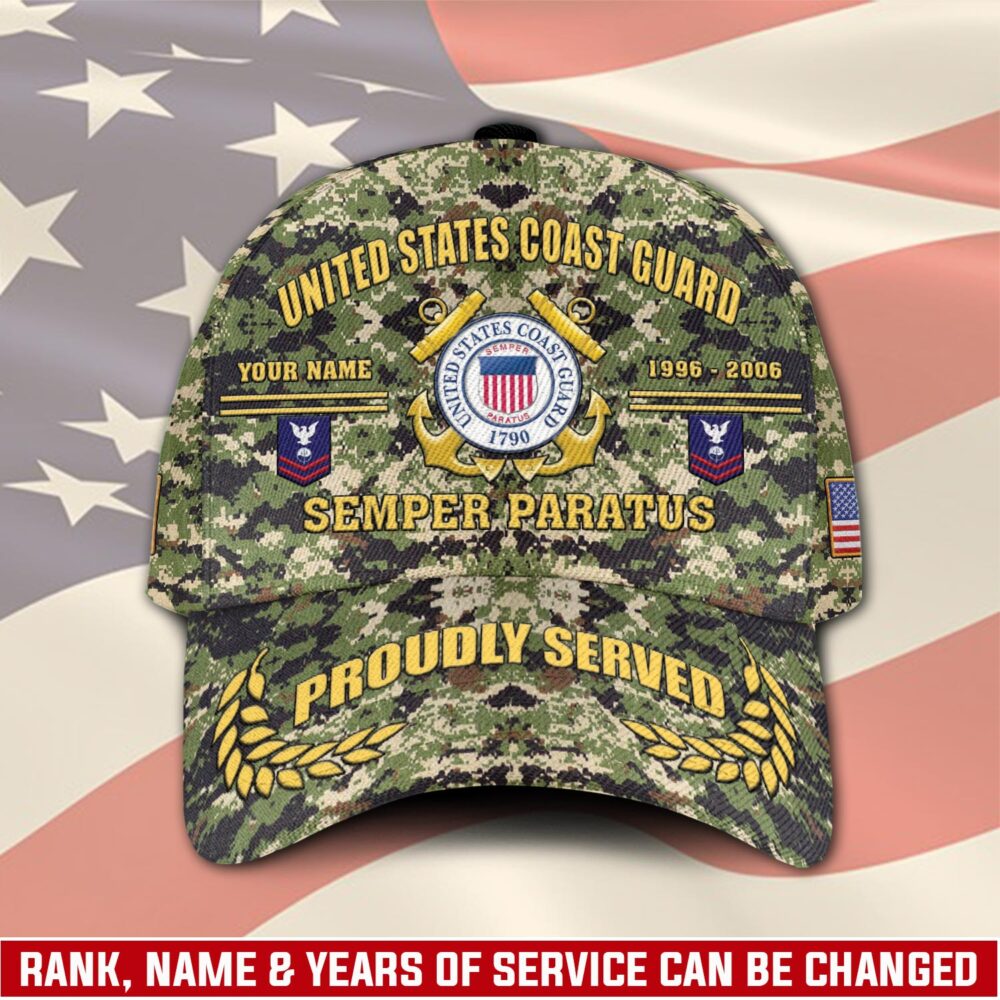 US Coast Guard, Second To None - Classic Cap