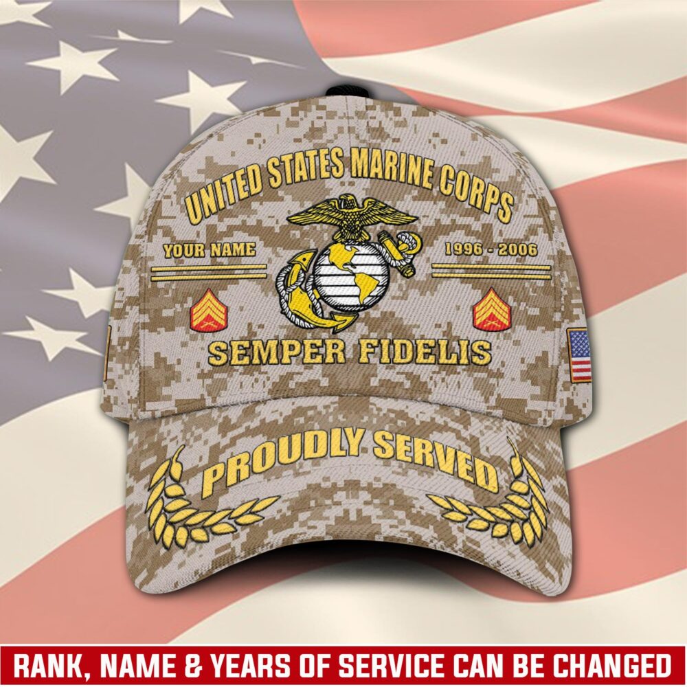 US Marine Corps, W 3 Marines Chief Warrant Officer 3 - Classic Cap