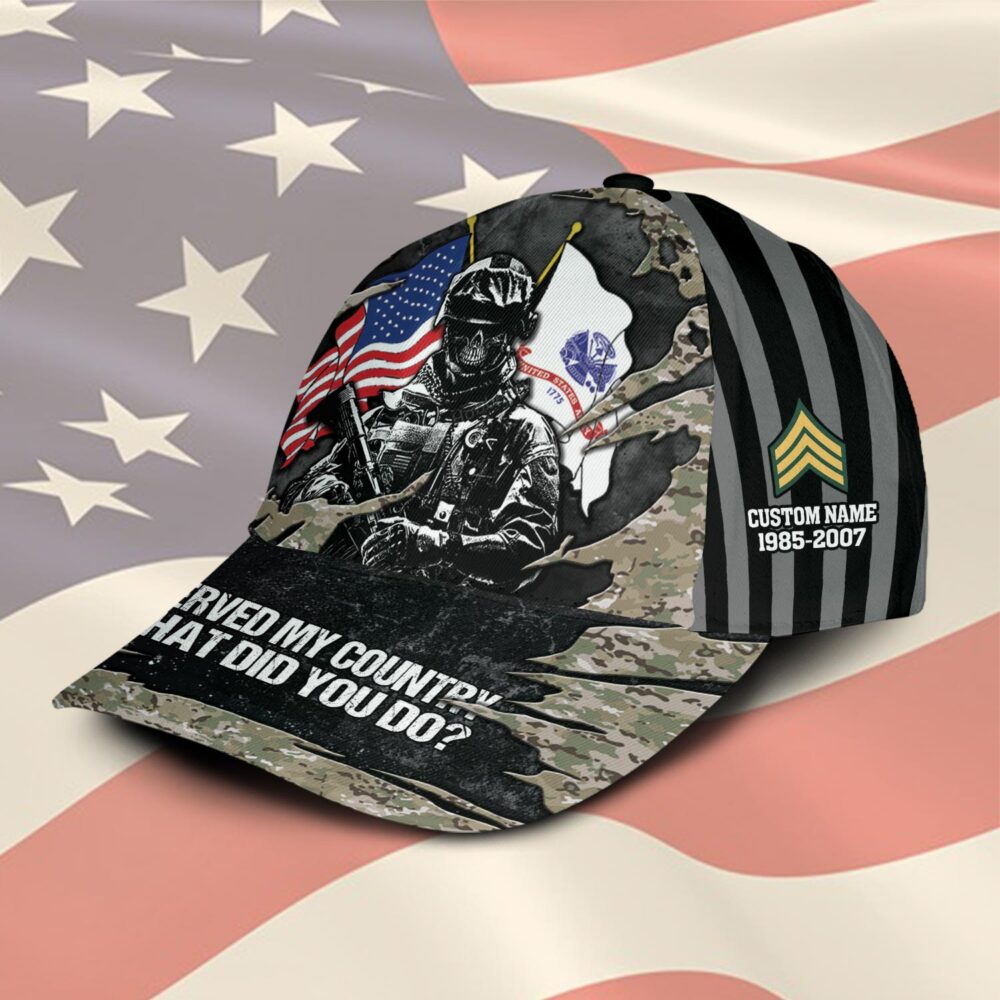 US Army, Freedom Over Fear - Classic Cap - Image 2