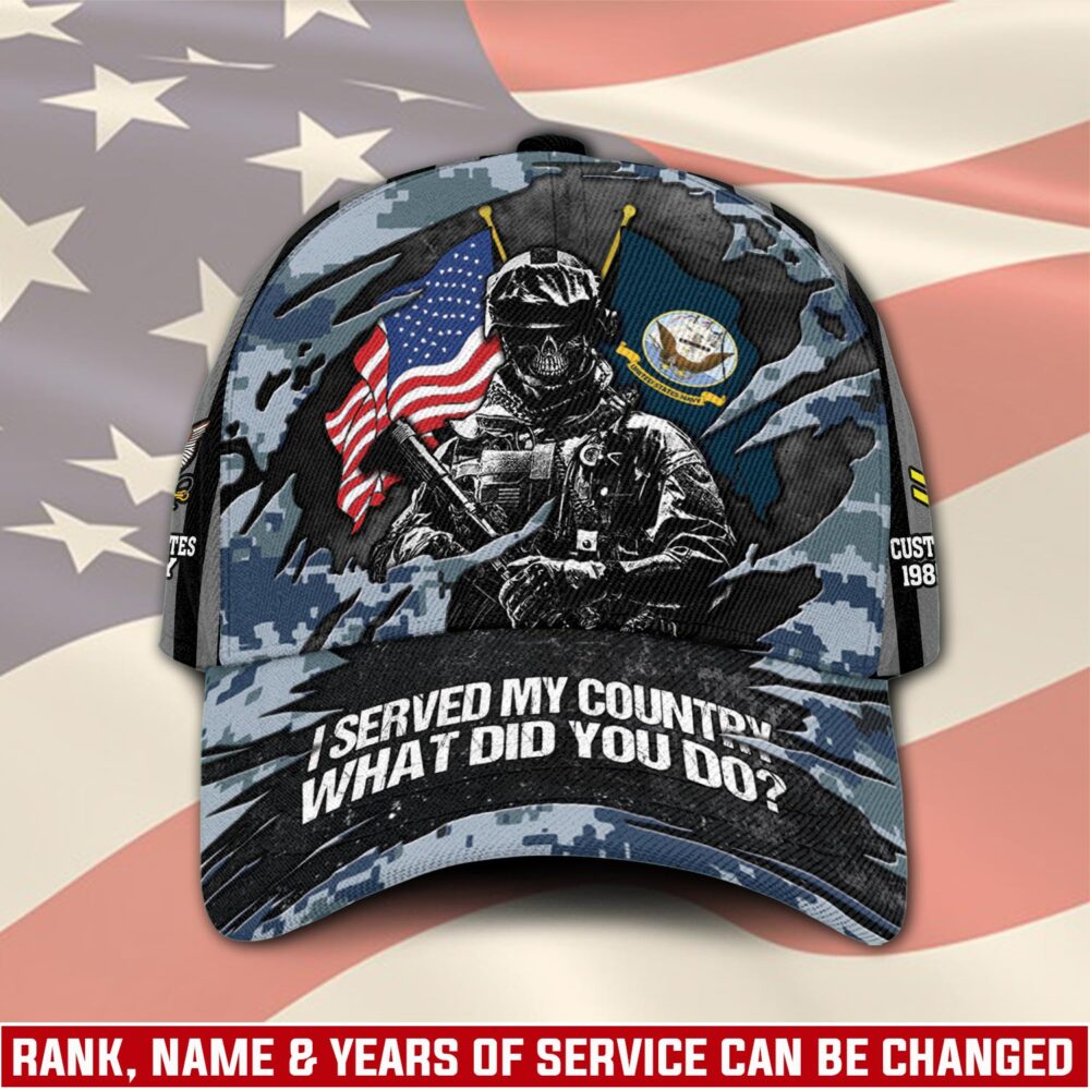 US Navy, Once A Sailor, Always A Sailor - Classic Cap