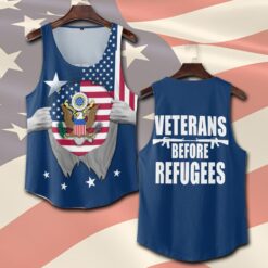US Army, Freedom Over Fear - Tank-Top
