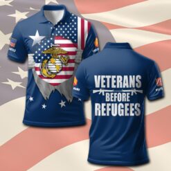 US Marine Corps, No One Gets Left Behind - Polo Shirt