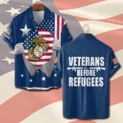 US Marine Corps, E 8 Marines Master Sergeant - Short Sleeve Button Shirt