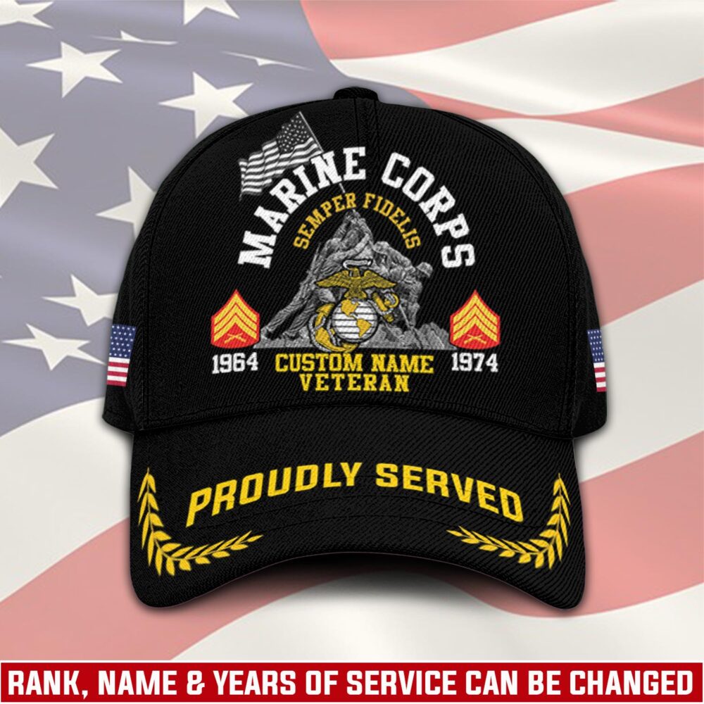 US Marine Corps, Served With Pride - Classic Cap