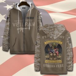 US Marine Corps, Never Retreat, Never Surrender - Zip Hoodie
