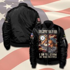 US Navy, E 3 White - Bomber Jacket