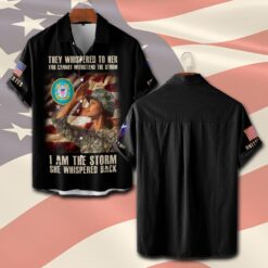 US Coast Guard, Freedom Isn't Free - Short Sleeve Button Shirt