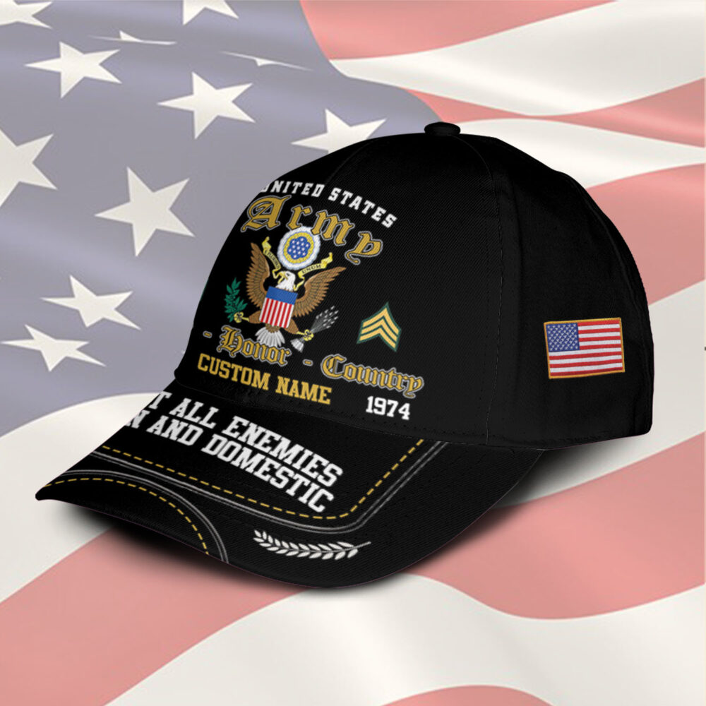 US Army, Proud To Have Served - Classic Cap - Image 2