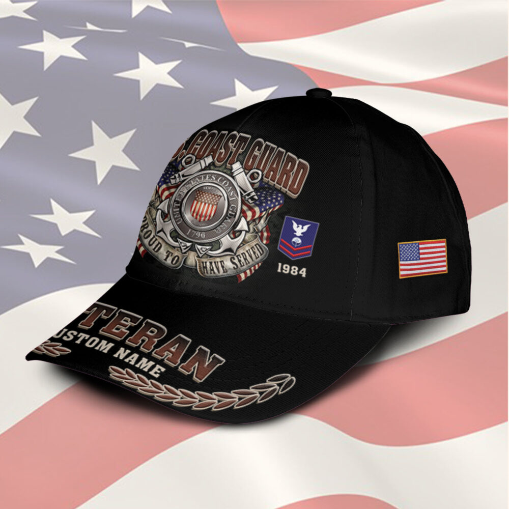US Coast Guard, E 3 Red - Classic Cap - Image 2