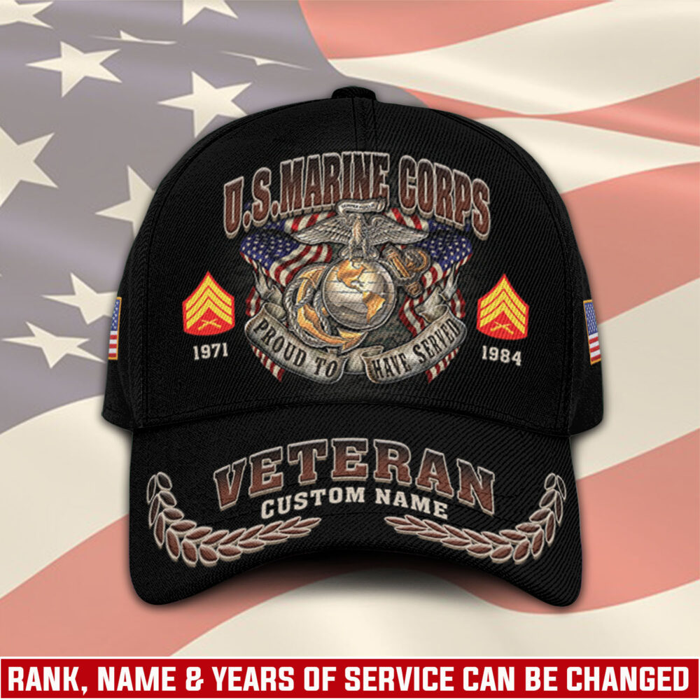 US Marine Corps, E 4 Marines Corporal - Classic Cap