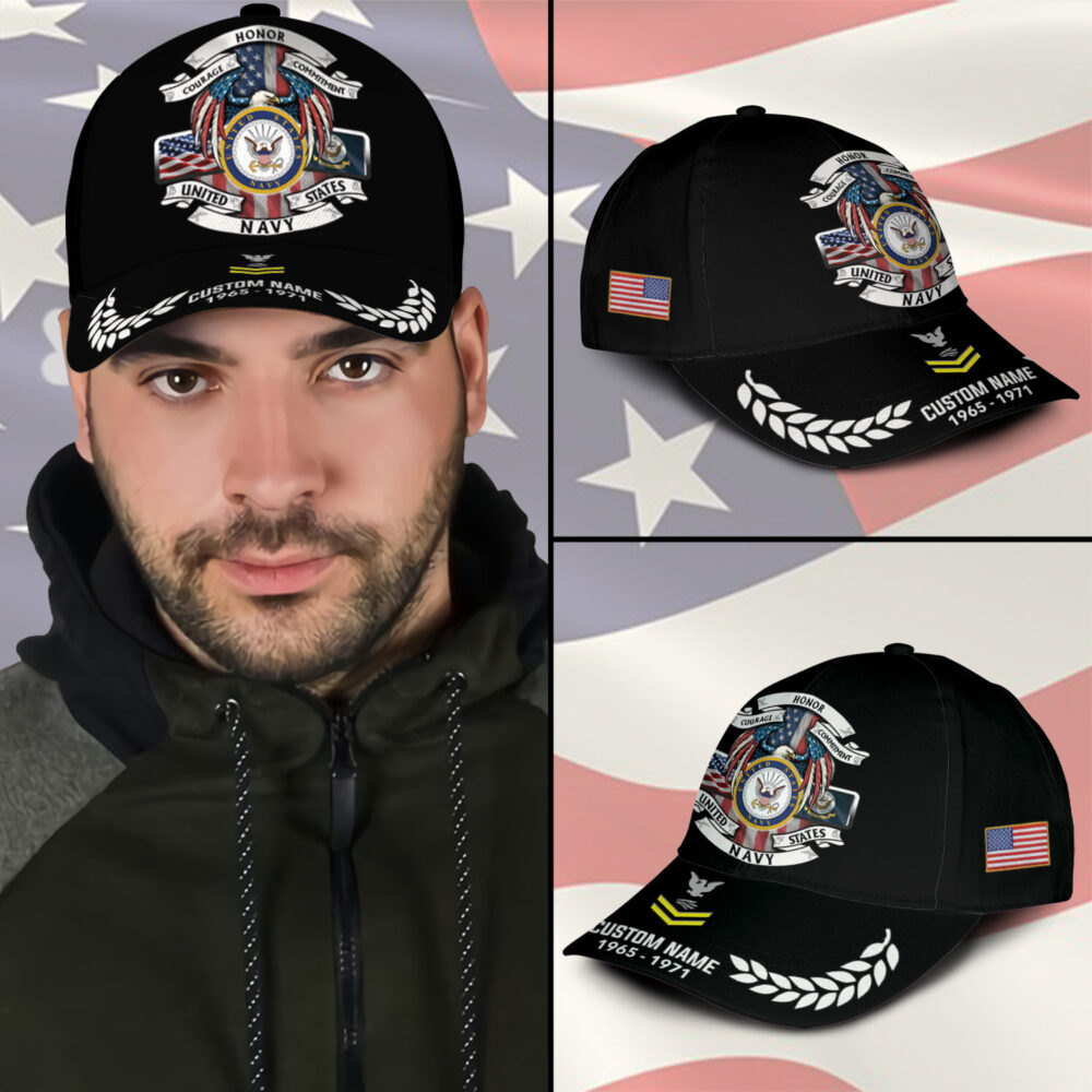 US Navy, Served With Pride - Classic Cap - Image 3