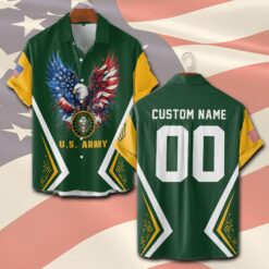 US Army, W 4 Army Chief Warrant Officer 4 - Short Sleeve Button Shirt