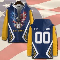 US Navy, Served With Pride - Zip Hoodie