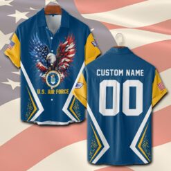 US Air Force , Lest We Forget - Short Sleeve Button Shirt