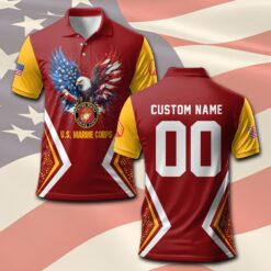 US Marine Corps, E 2 Marines Private First Class - Polo Shirt