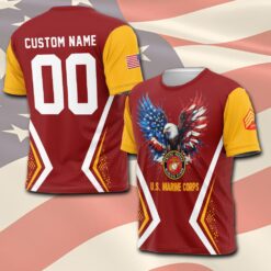 US Marine Corps, E 6 Marines Staff Sergeant - T-Shirt