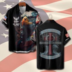 US Navy, E 6 Gold - Short Sleeve Button Shirt