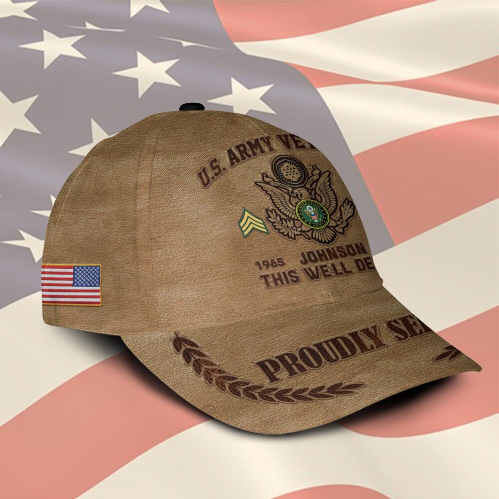 US Army, E 6 Army Specialist - Classic Cap - Image 2