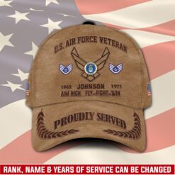 US Air Force, E 3 Air Force Airman First Class - Classic Cap