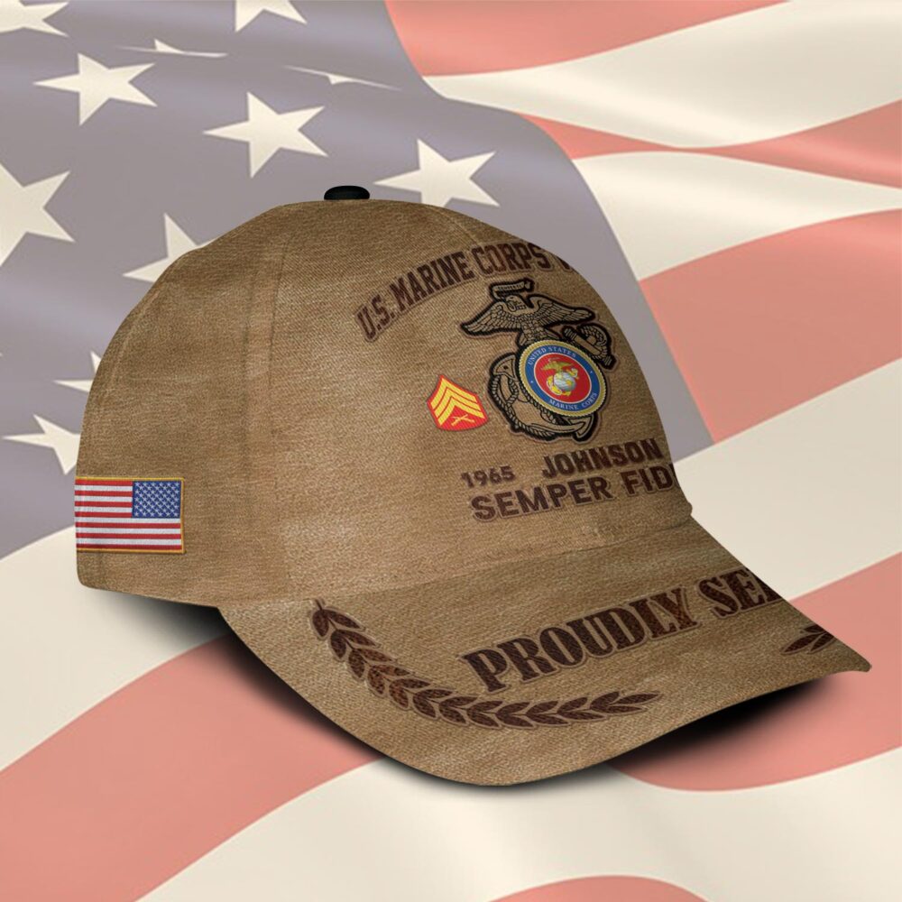 US Marine Corps, Thank a Veteran - Classic Cap - Image 2
