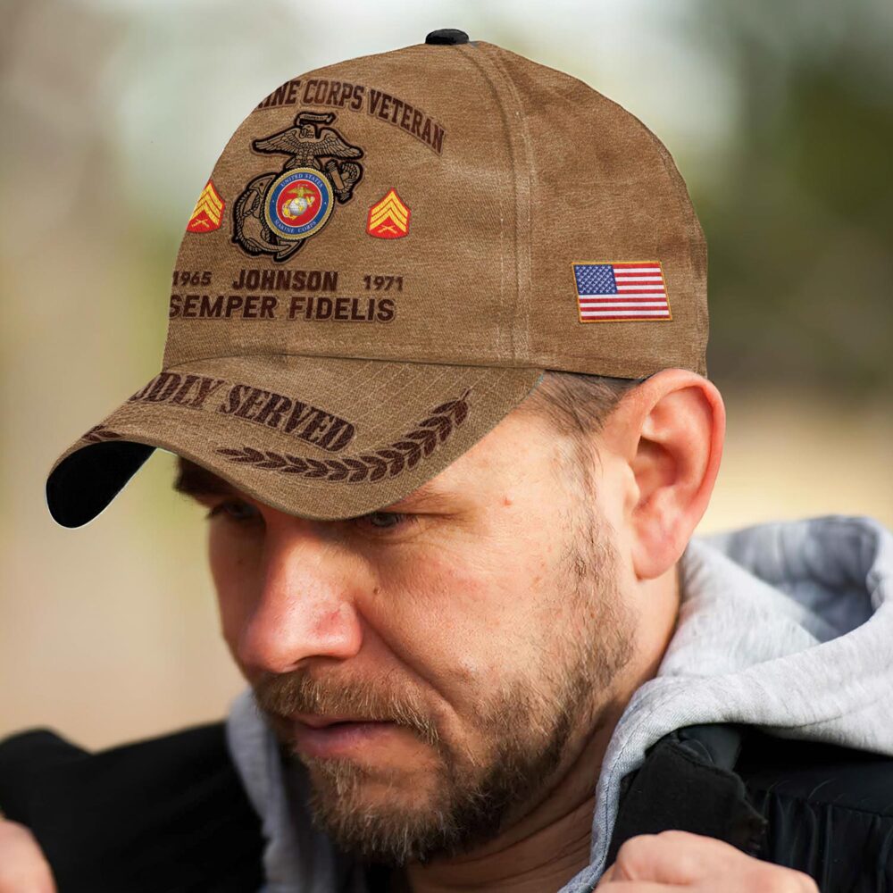 US Marine Corps, Thank a Veteran - Classic Cap - Image 3