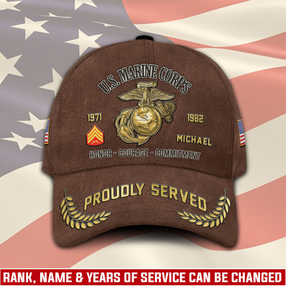 US Marine Corps, Proud To Have Served - Classic Cap
