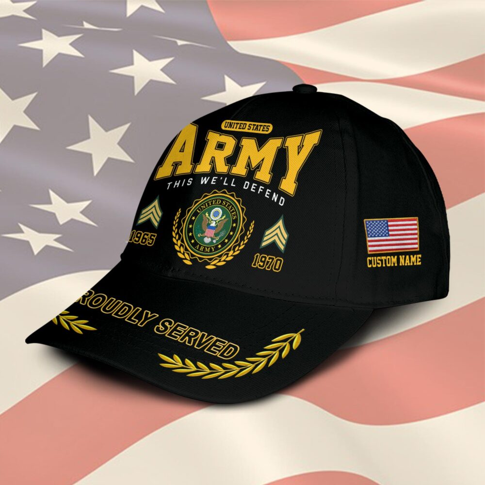 US Army, E 9 Army Sergeant Major - Classic Cap - Image 2