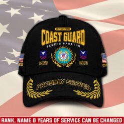 US Coast Guard, E 2 White - Classic Cap