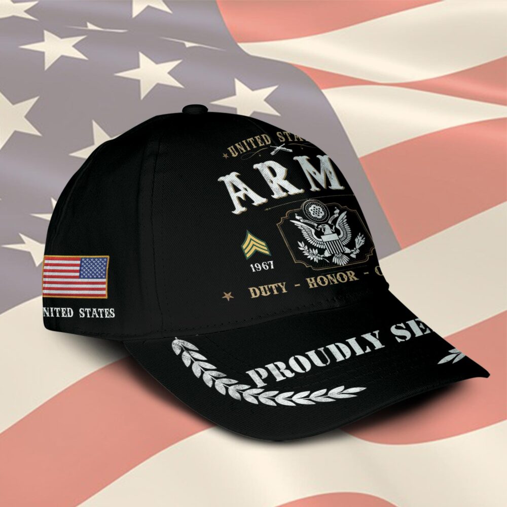US Army, E 4 Army Corporal - Classic Cap - Image 2