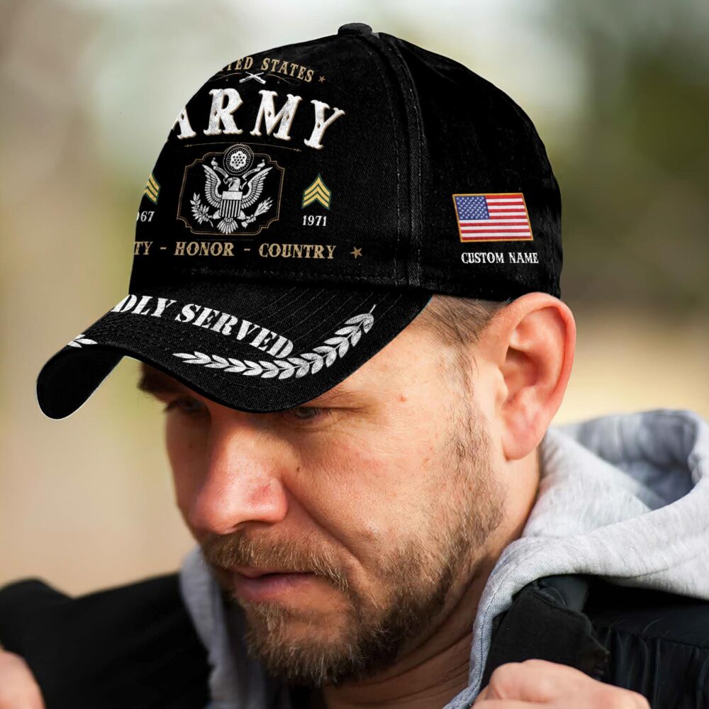 US Army, E 4 Army Corporal - Classic Cap - Image 3